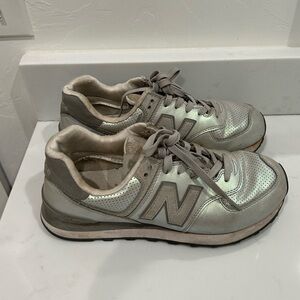 Metallic New Balance 574 Sneaker!